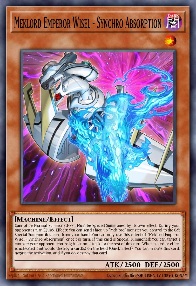 Meklord Emperor Wisel - Synchro Absorption Legendary Duelists: Rage of Ra card