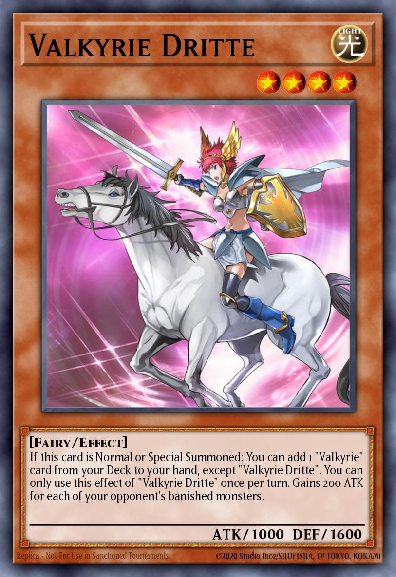 Valkyrie Dritte Shadows in Valhalla card
