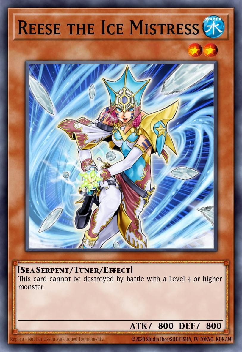 Reese the Ice Mistress Duel Terminal 1 card