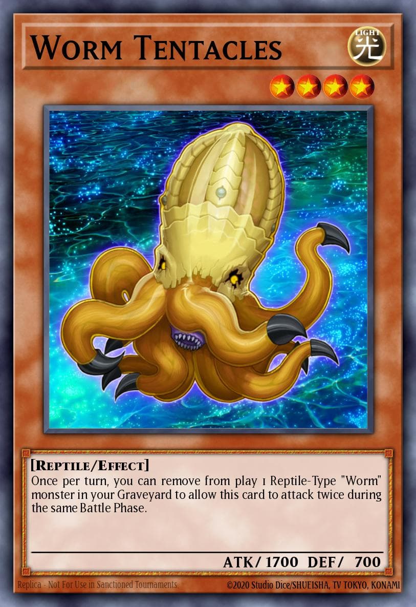 Worm Tentacles Hidden Arsenal 3 card