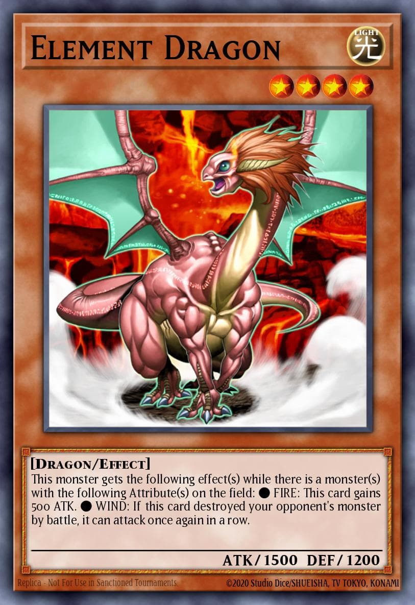 Element Dragon Dark Revelation Volume 3 card