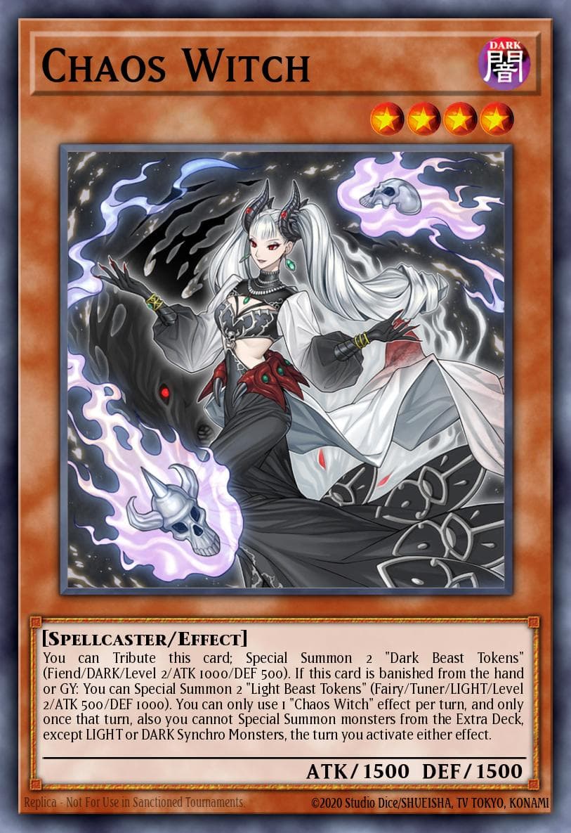 Chaos Witch 25th Anniversary Tin: Dueling Mirrors card