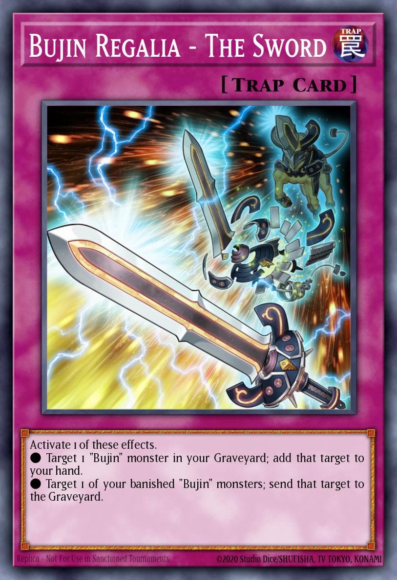 Bujin Regalia - The Sword 2014 Mega-Tin Mega Pack card