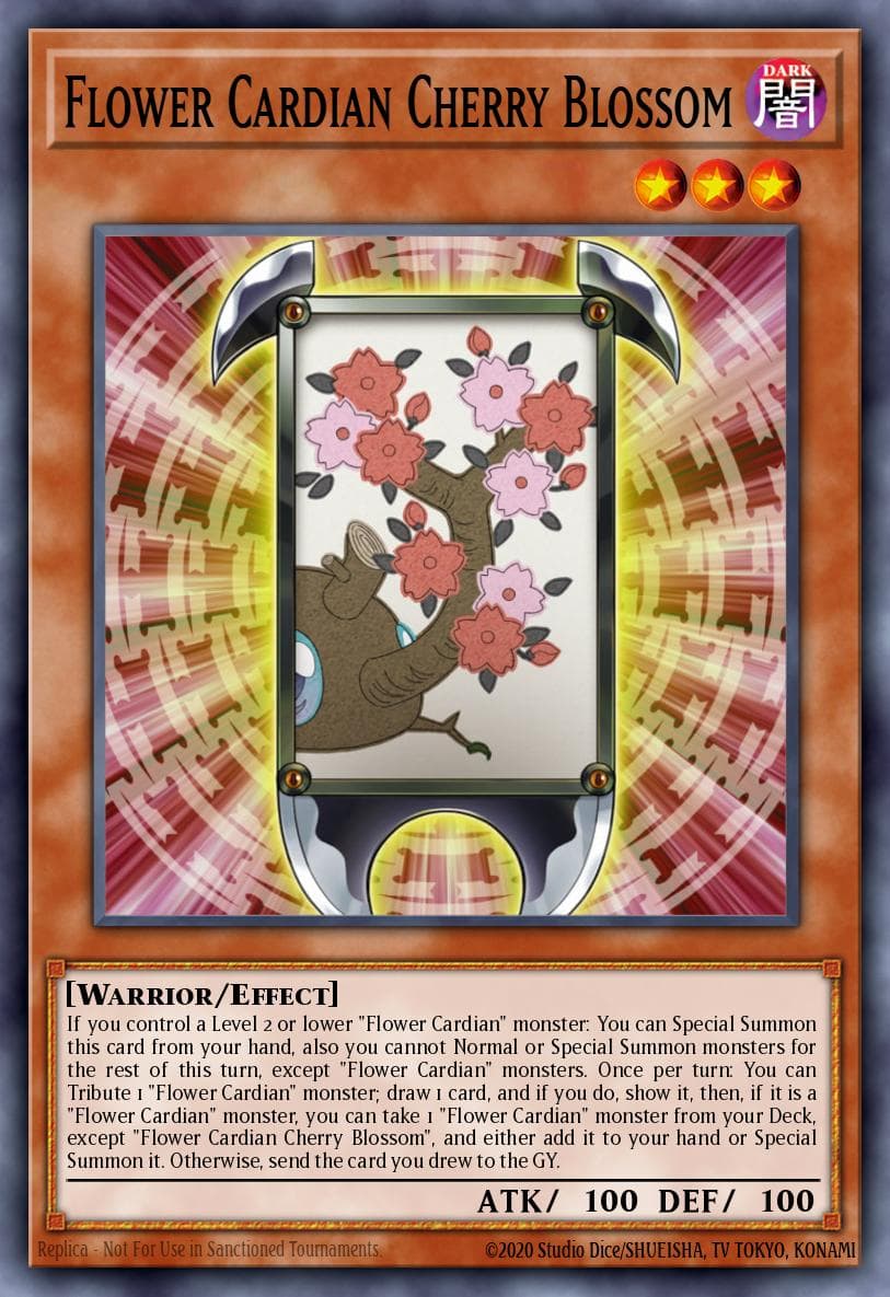 Flower Cardian Cherry Blossom Battles of Legend: Armageddon card