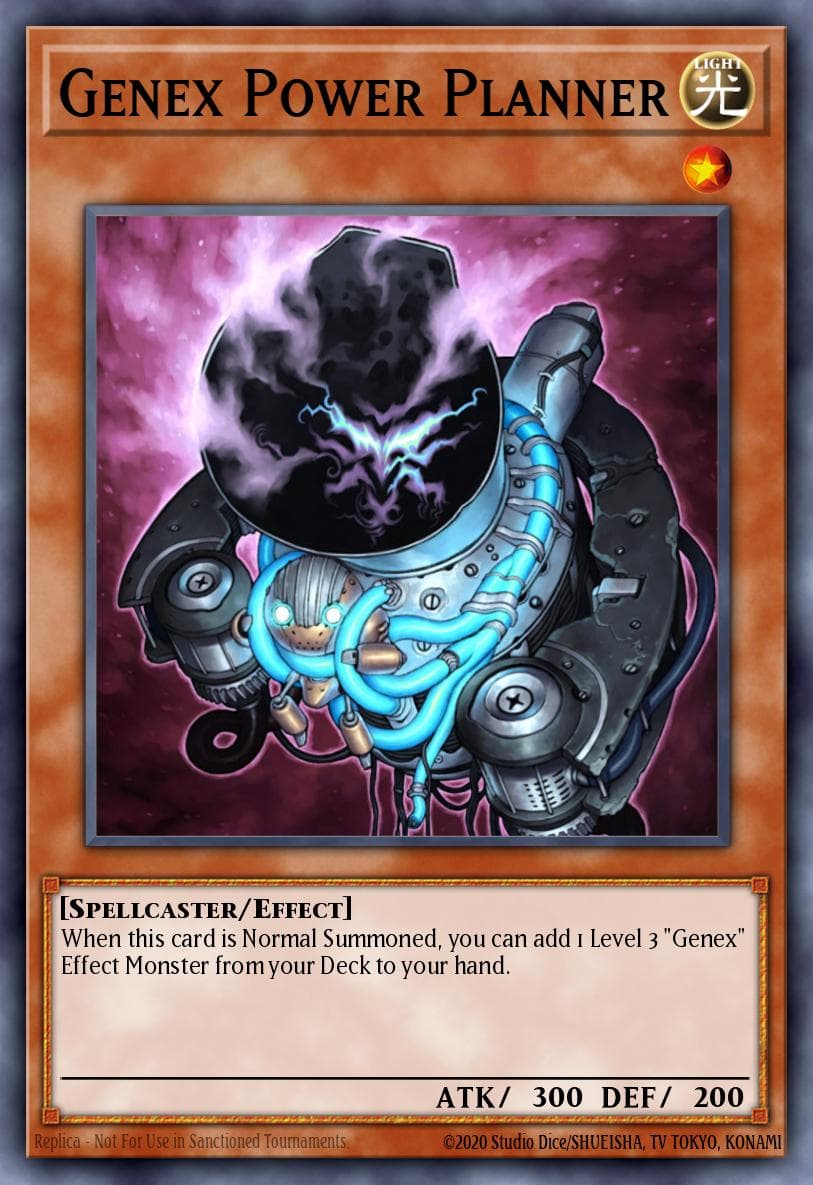 Genex Power Planner Battles of Legend: Terminal Revenge card