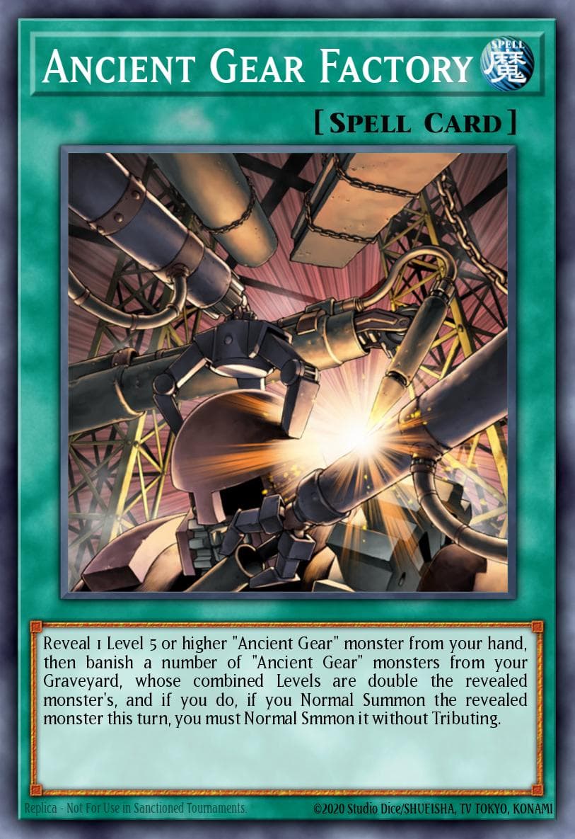 Ancient Gear Factory Dark Revelation Volume 4 card