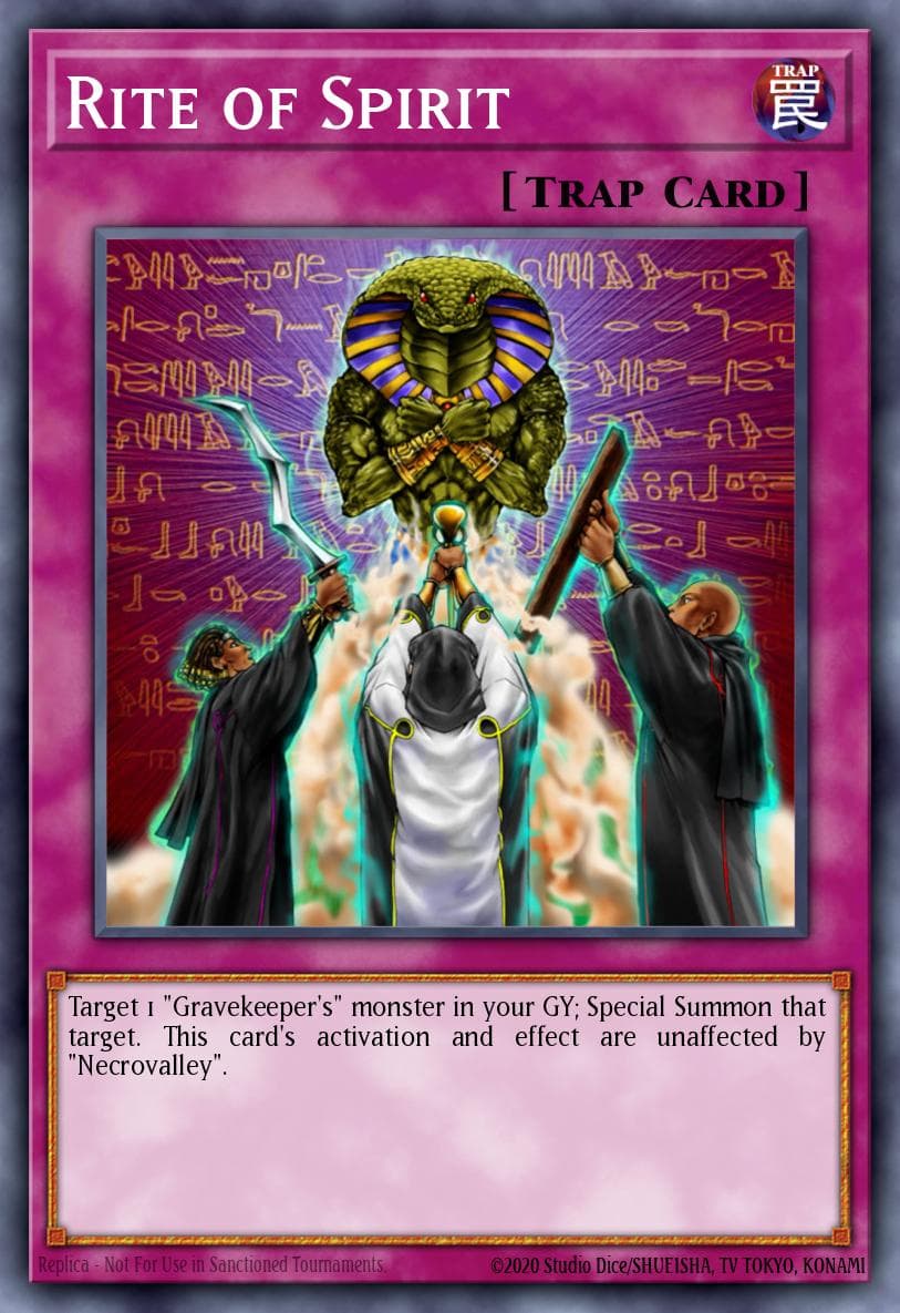 Rite of Spirit Pharaonic Guardian card