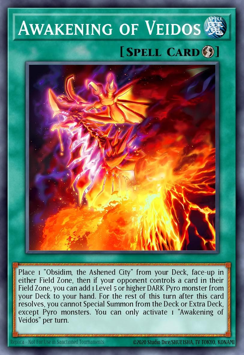 Awakening of Veidos 2025 Mega-Pack Tin card