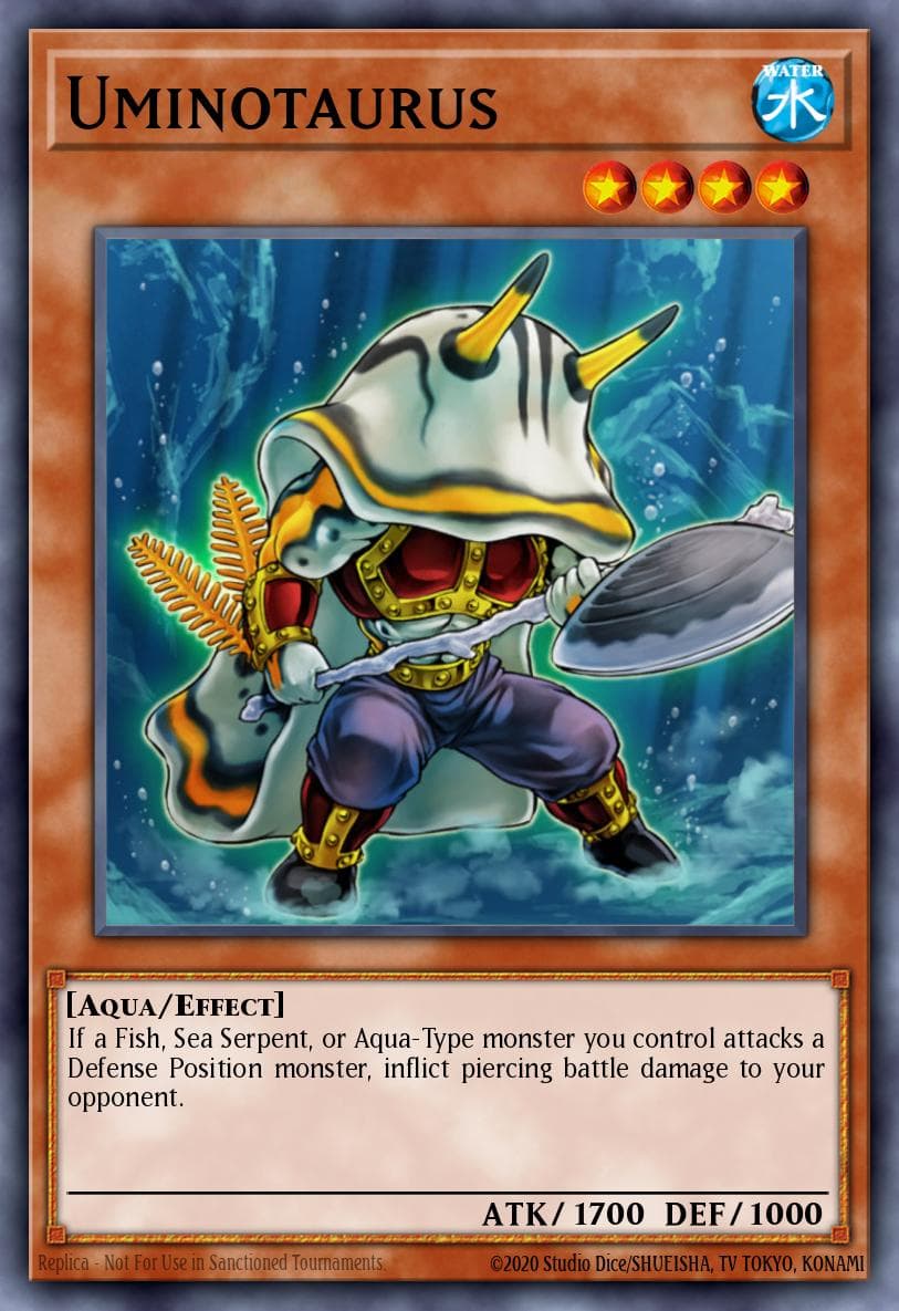 Uminotaurus Battle Pack 3: Monster League card