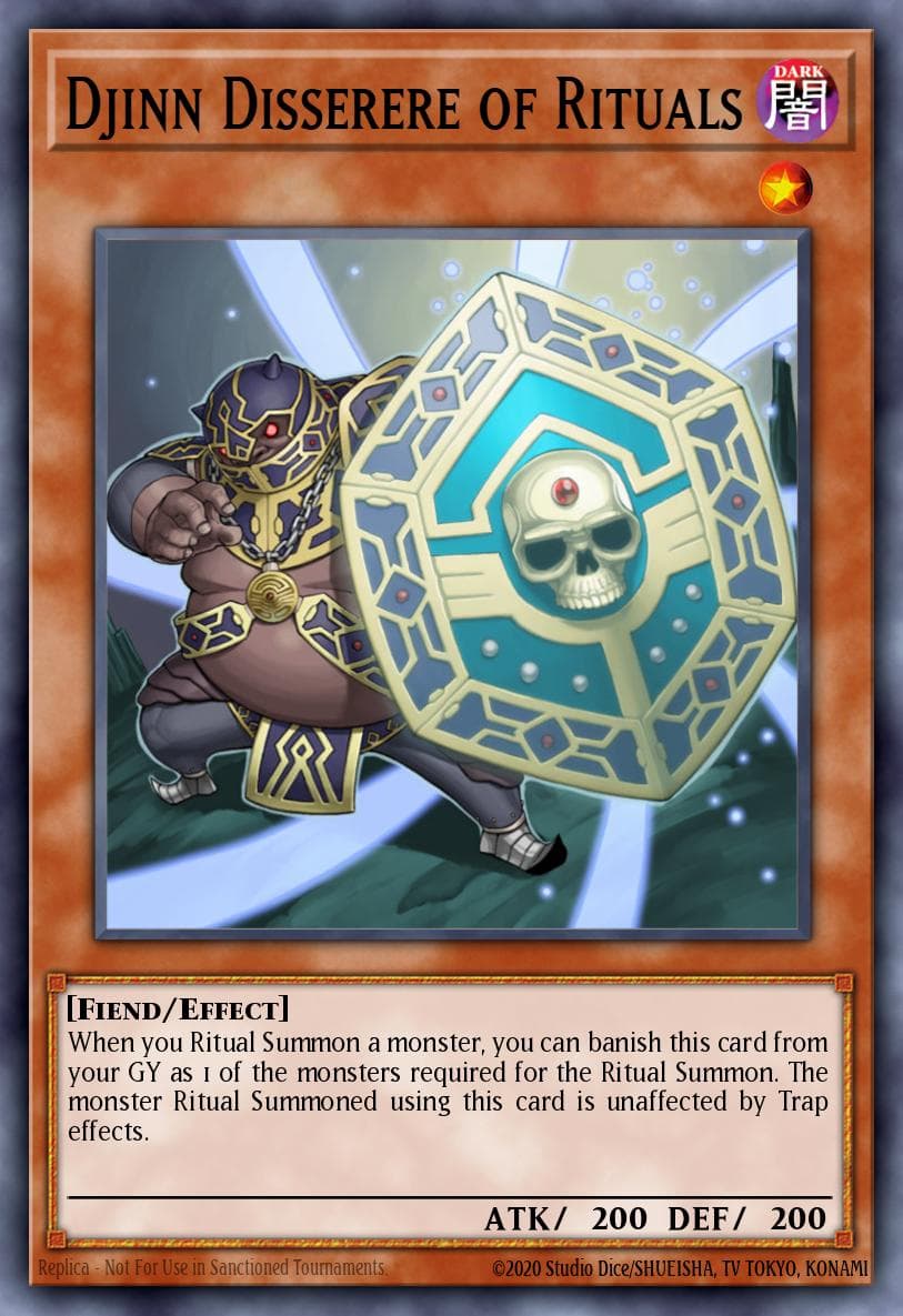 Djinn Disserere of Rituals The Secret Forces card