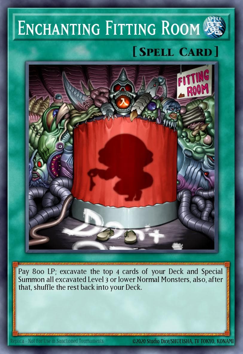 Enchanting Fitting Room Ancient Sanctuary card