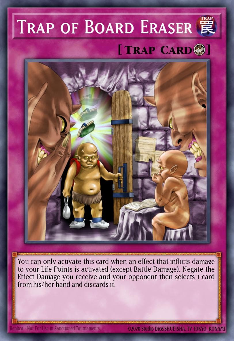Trap of Board Eraser Pharaonic Guardian card