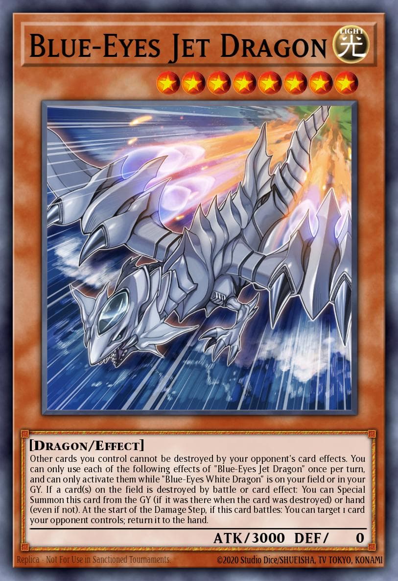 Blue-Eyes Jet Dragon Structure Deck: Blue-Eyes White Destiny card