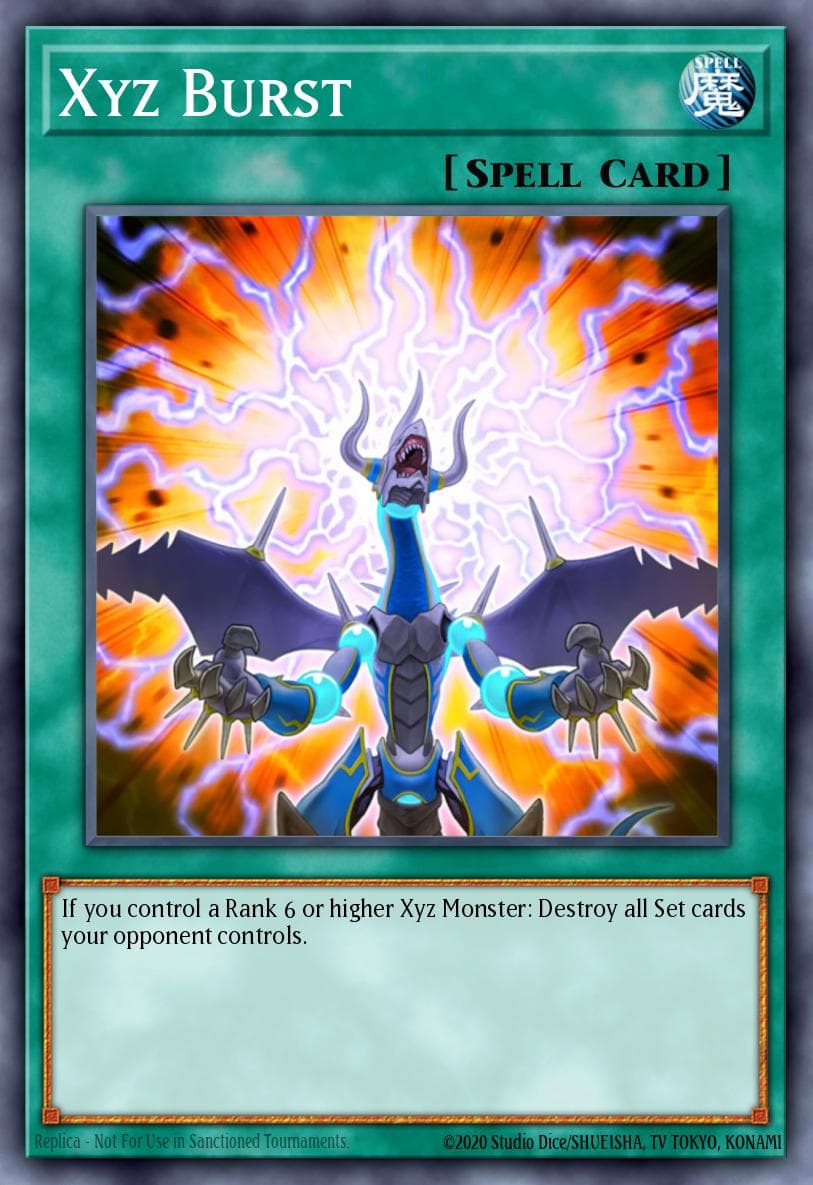 Xyz Burst Ghosts From the Past card