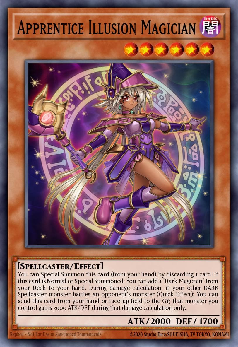 Apprentice Illusion Magician Legendary Duelists: Magical Hero card