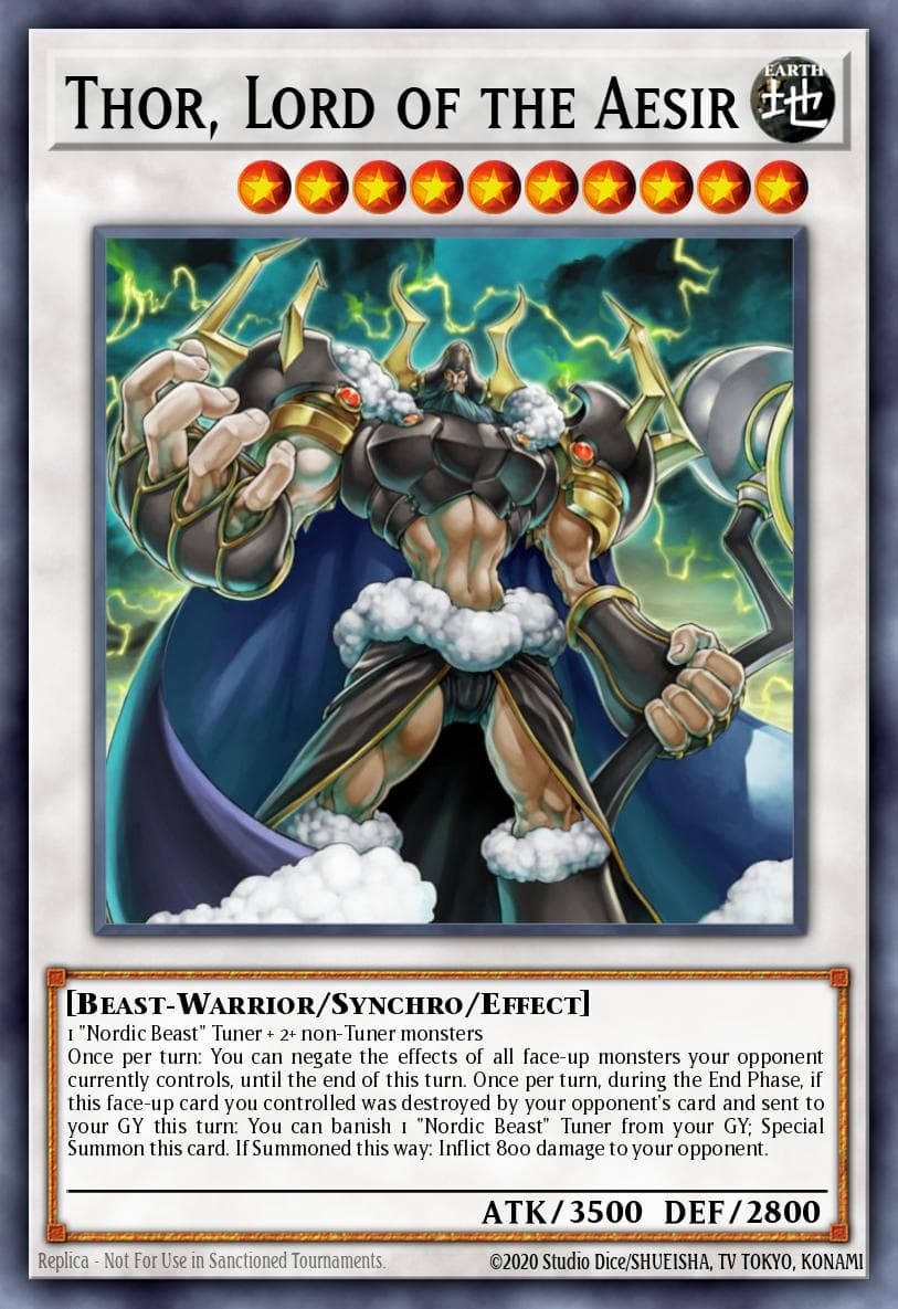 Thor, Lord of the Aesir Star Pack 2014 card