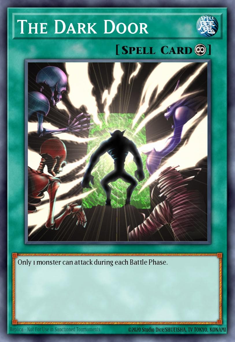 The Dark Door Labyrinth of Nightmare card