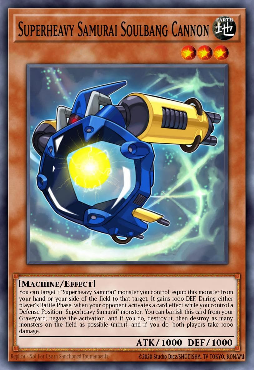 Superheavy Samurai Soulbang Cannon 2015 Mega-Tin Mega Pack card