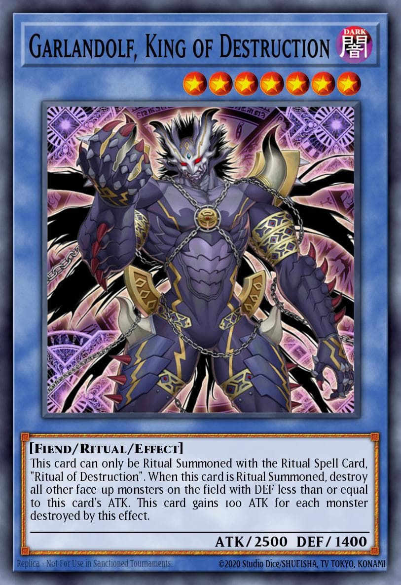 Garlandolf, King of Destruction Absolute Powerforce: Special Edition card