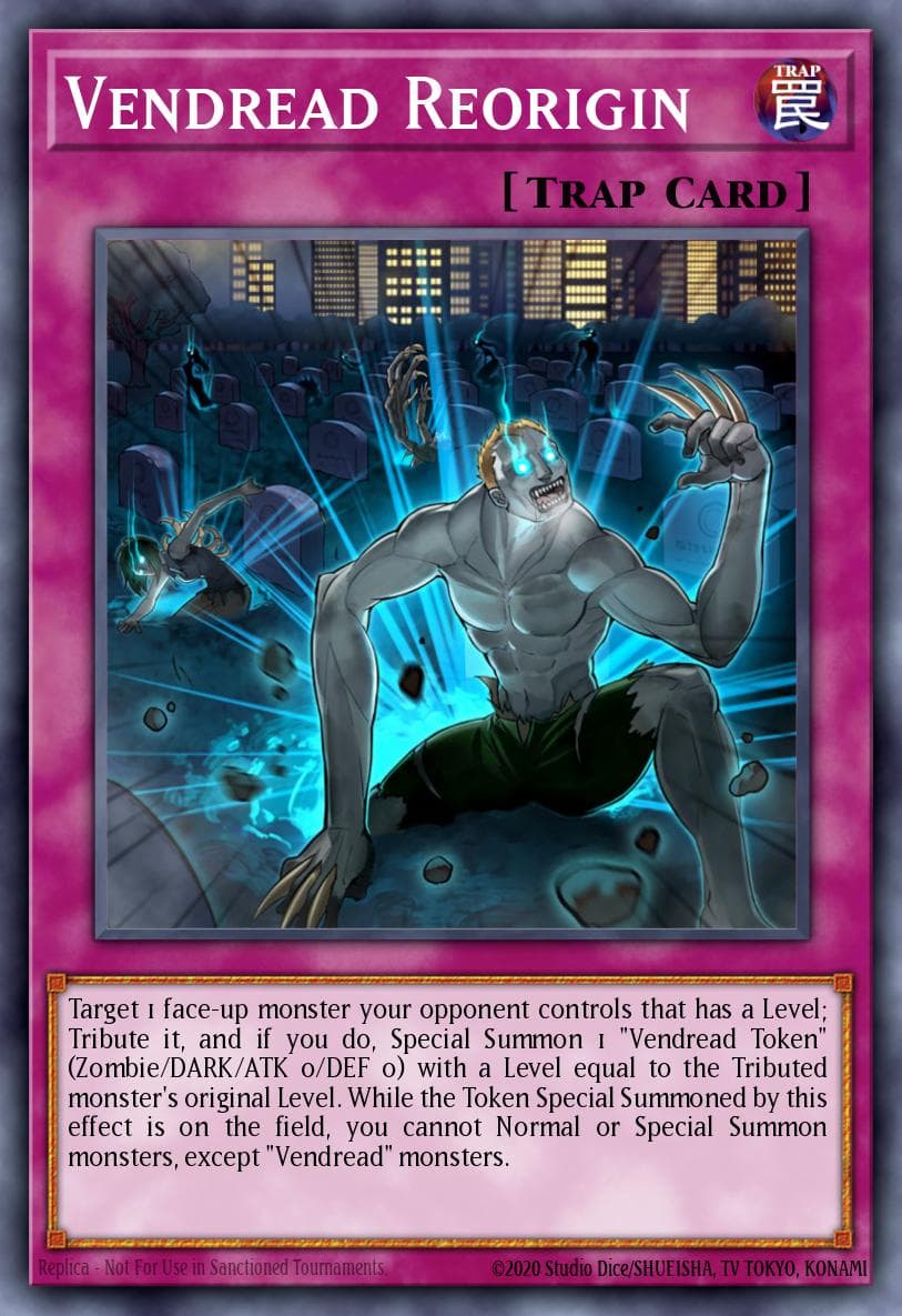 Vendread Reorigin Code of the Duelist Special Edition card