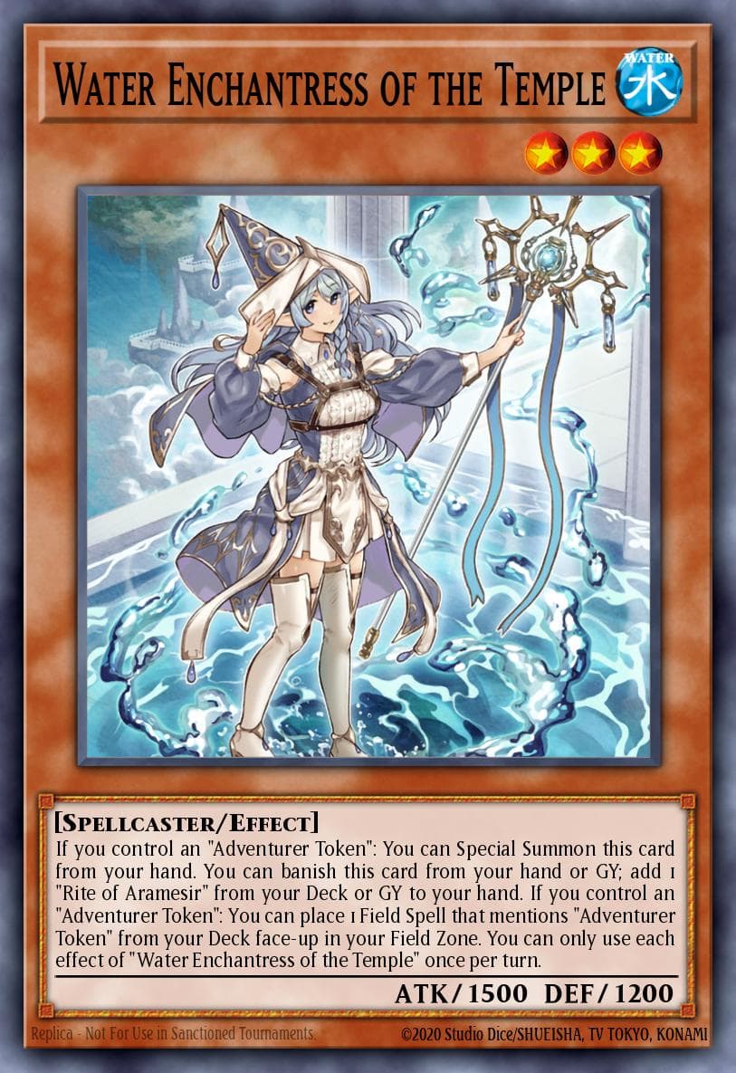 Water Enchantress of the Temple Battles of Legend: Monstrous Revenge card