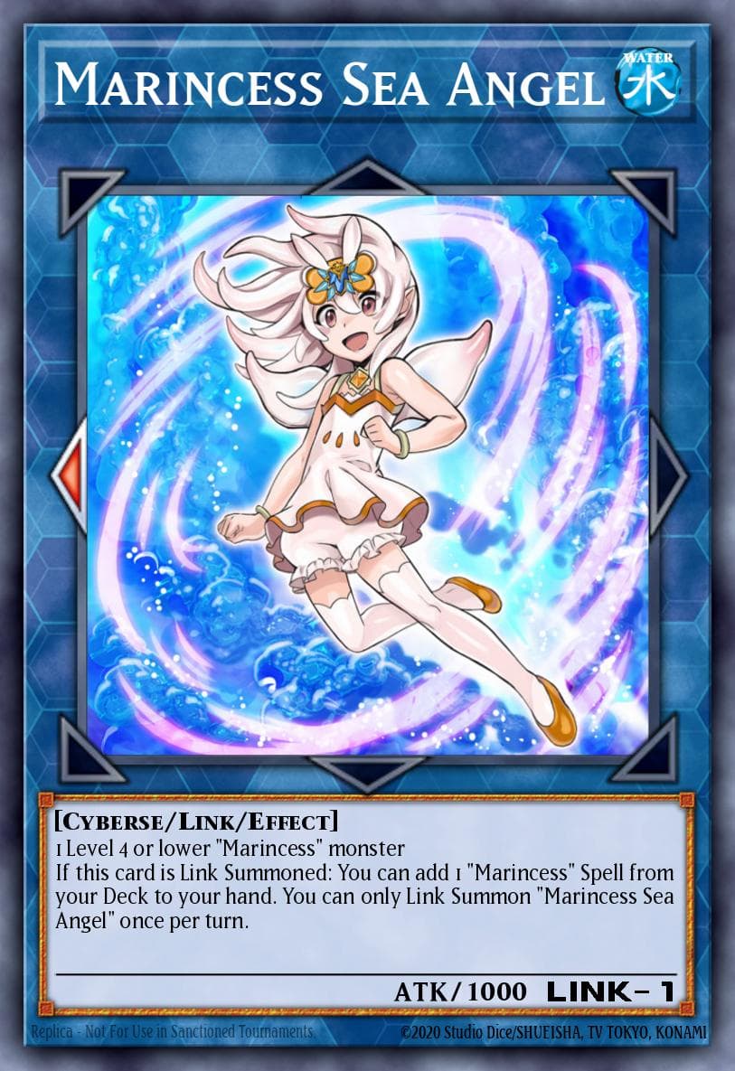 Marincess Sea Angel Legendary Duelists: Duels From the Deep card
