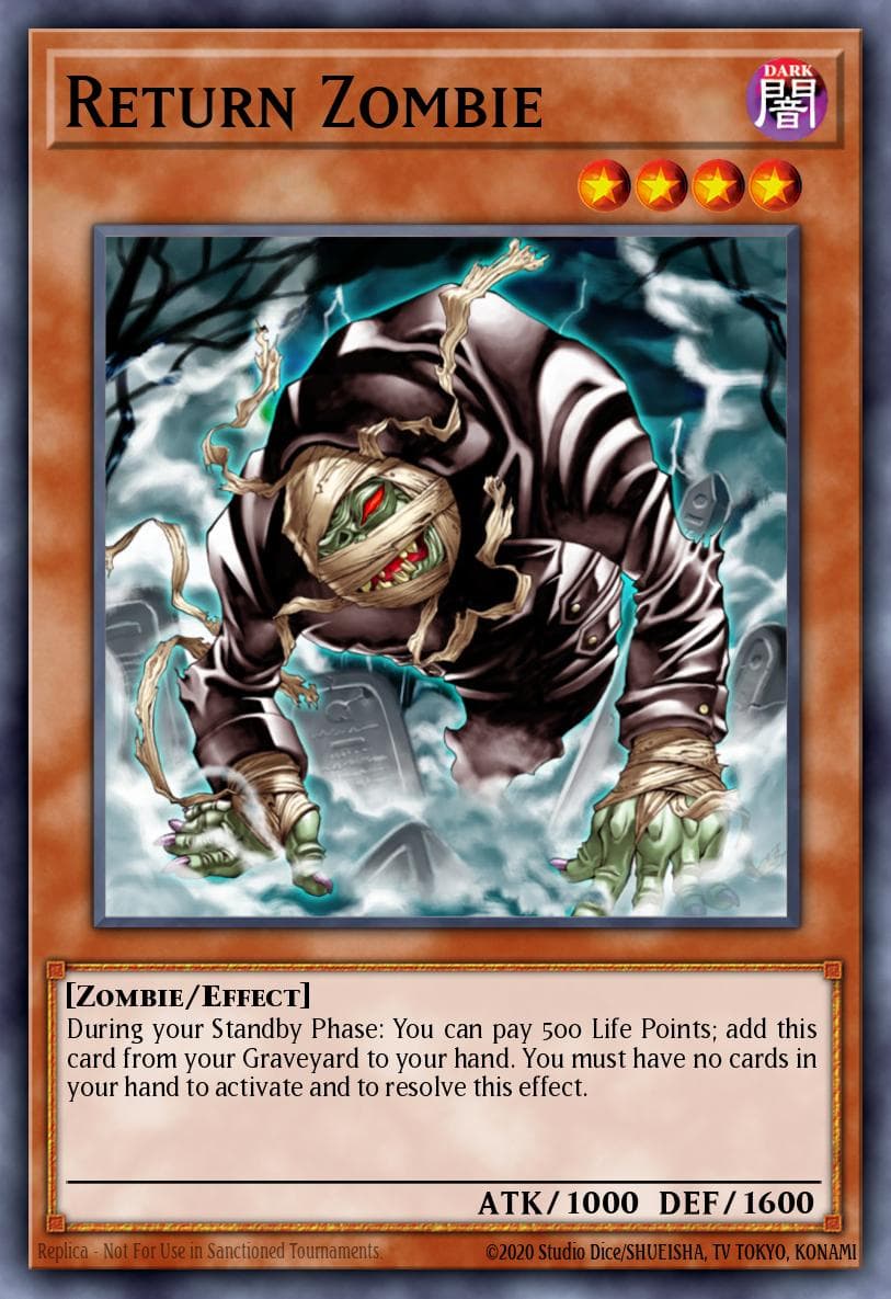 Return Zombie Premium Pack (TCG) card