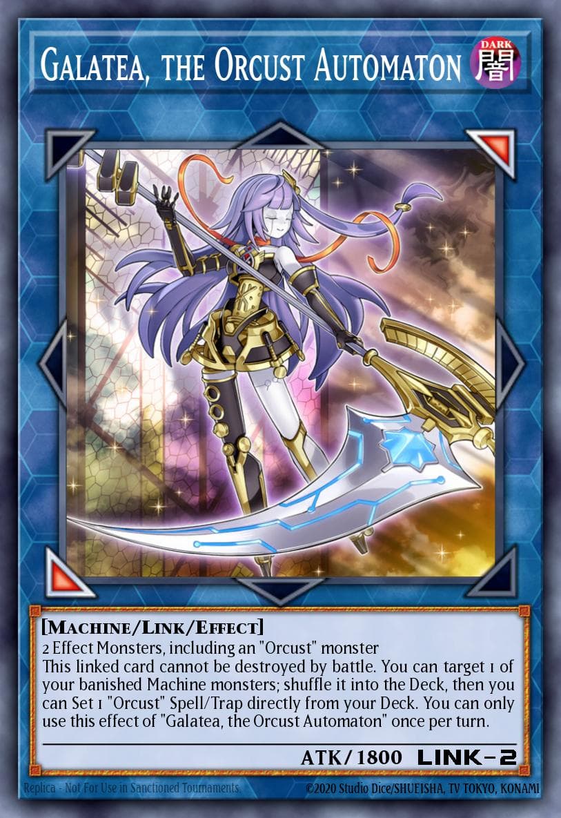 Galatea, the Orcust Automaton OTS Tournament Pack 10 (POR) card