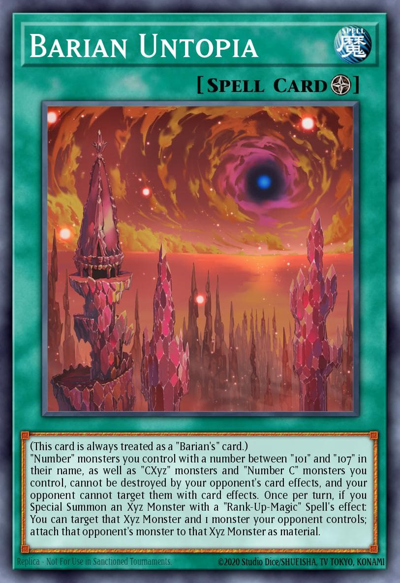 Barian Untopia 25th Anniversary Tin: Dueling Mirrors card