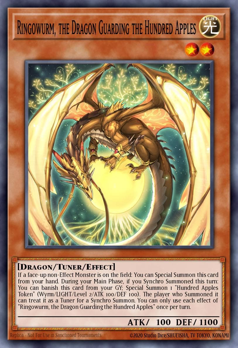 Ringowurm, the Dragon Guarding the Hundred Apples Cyberstorm Access card