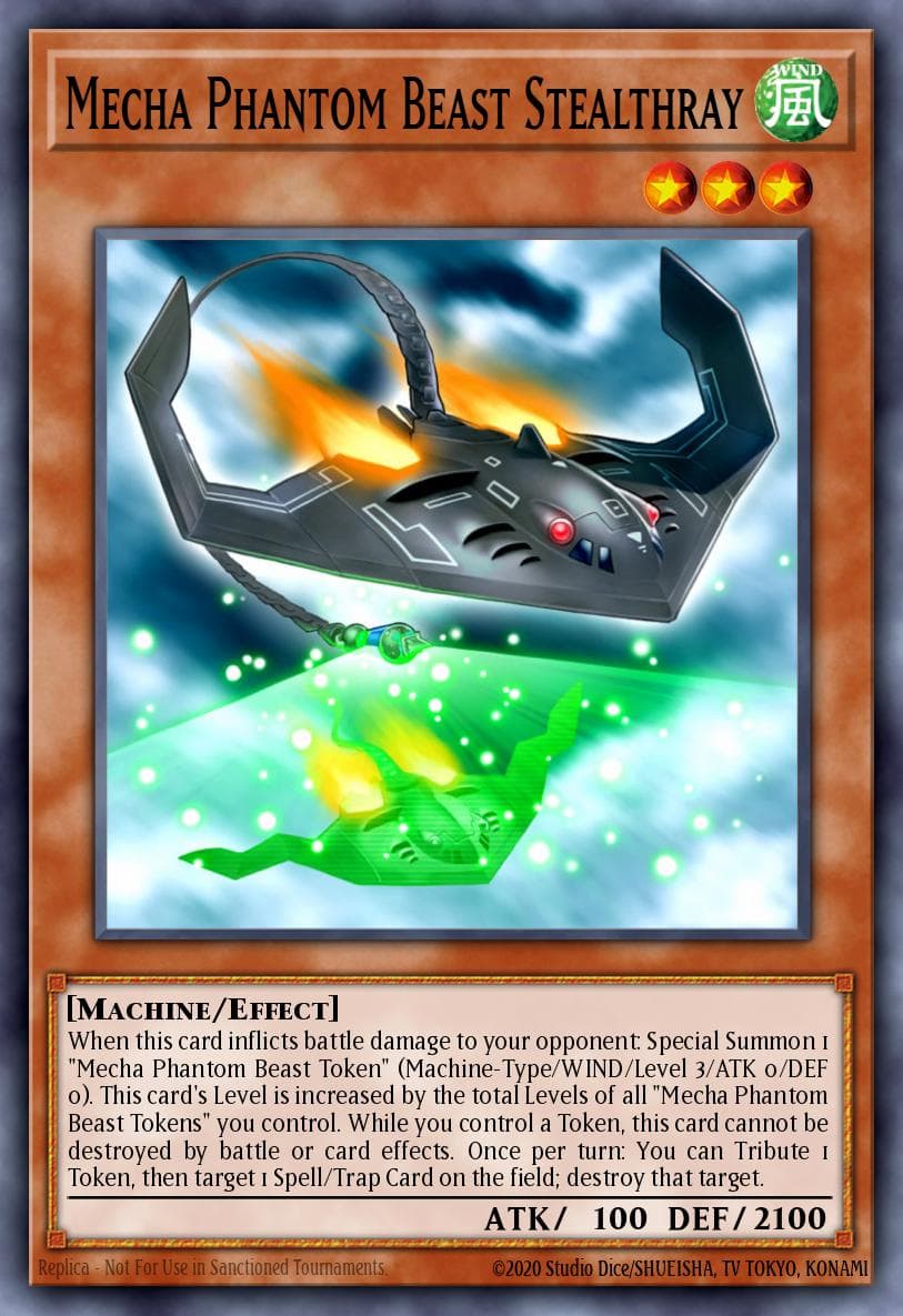 Mecha Phantom Beast Stealthray 2014 Mega-Tin Mega Pack card