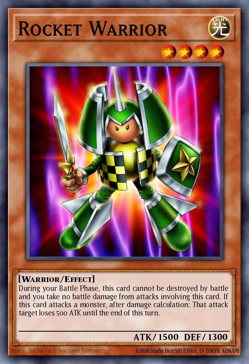 Rocket Warrior Speed Duel: Battle City Box card