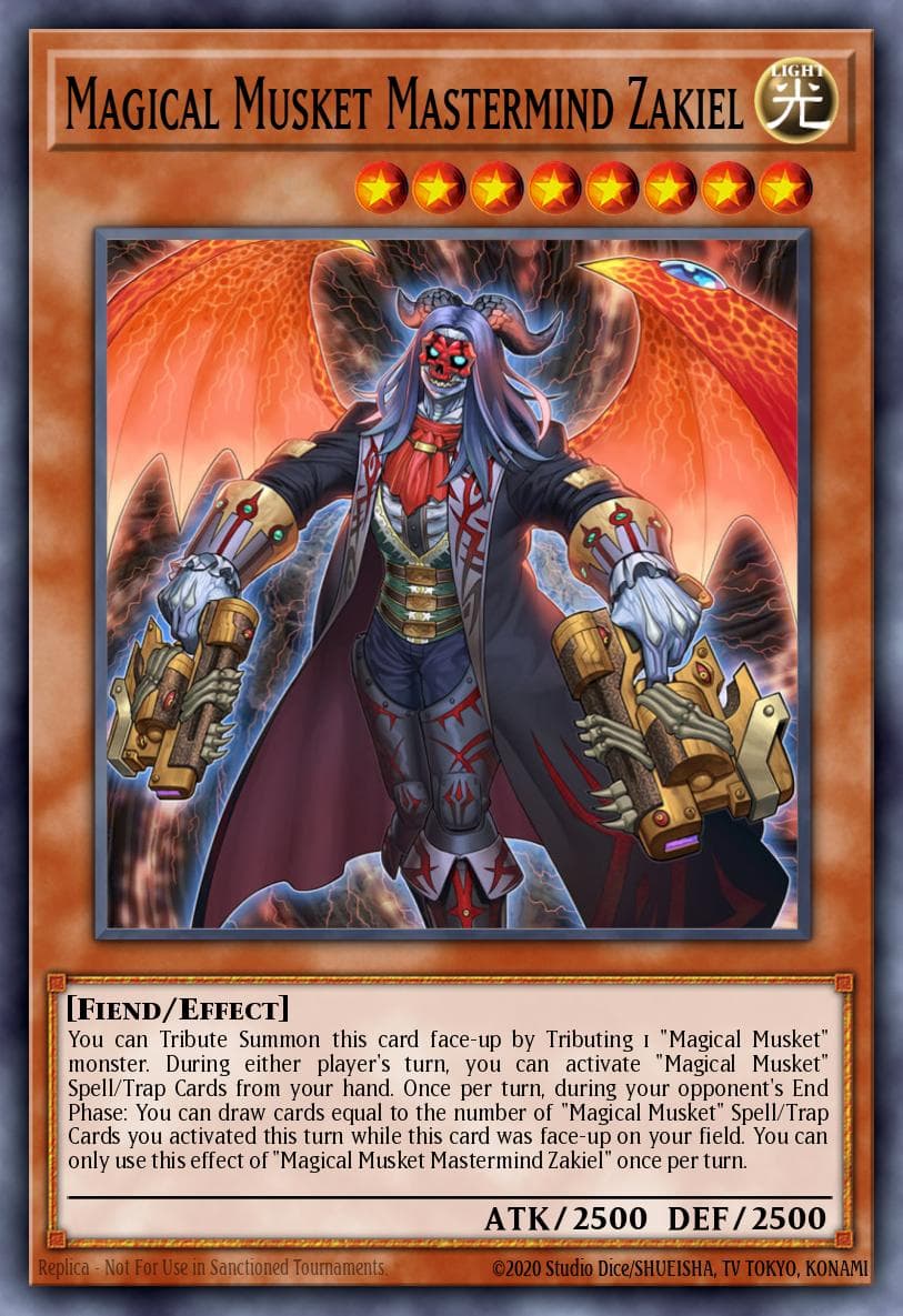 Magical Musket Mastermind Zakiel Spirit Warriors card