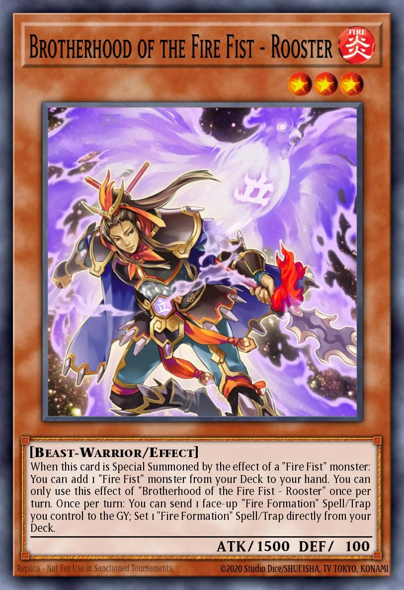 Brotherhood of the Fire Fist - Rooster 2014 Mega-Tin Mega Pack card
