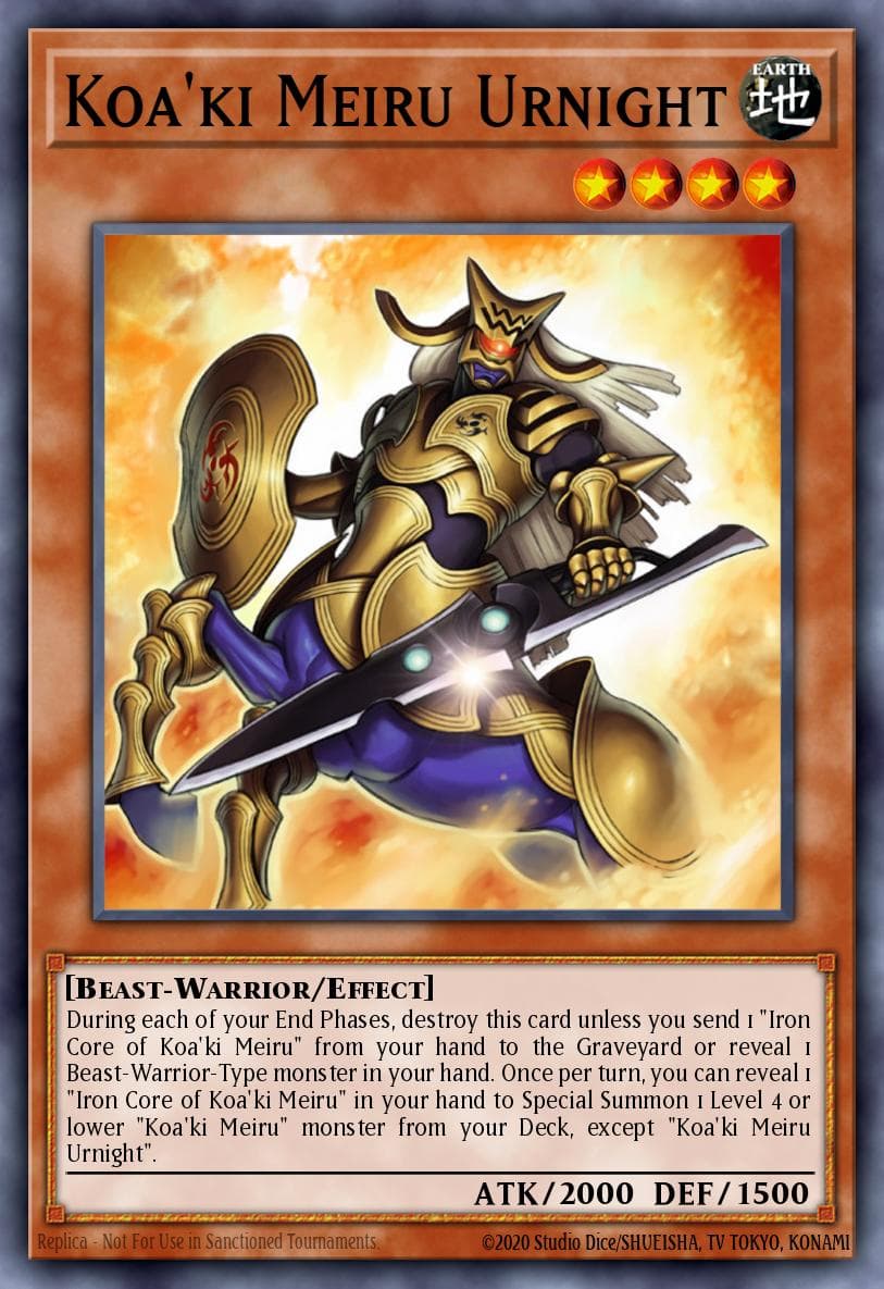 Koa'ki Meiru Urnight Absolute Powerforce: Special Edition card