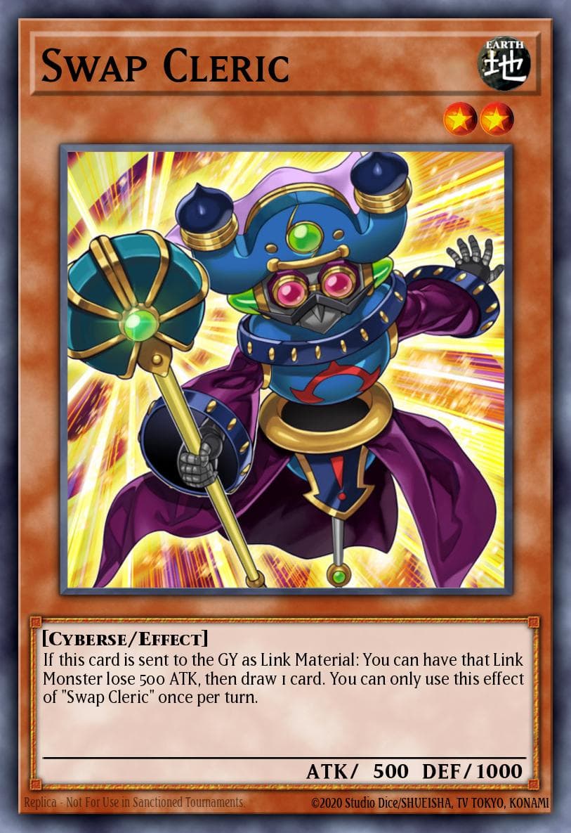Swap Cleric 遊戲王 card