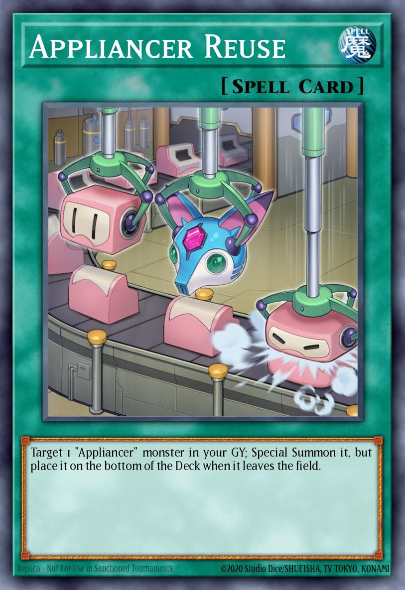 Appliancer Reuse Battles of Legend: Armageddon card