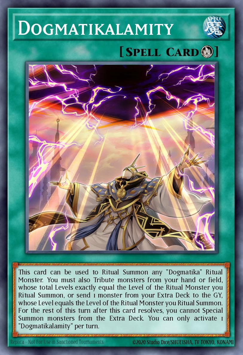 Dogmatikalamity Lightning Overdrive Premiere! promotional card card