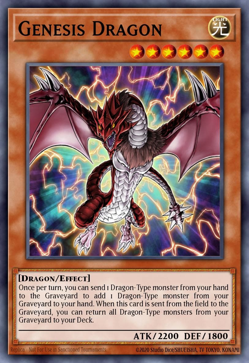 Genesis Dragon Weekly Shonen Jump September 2013 membership promotional card card