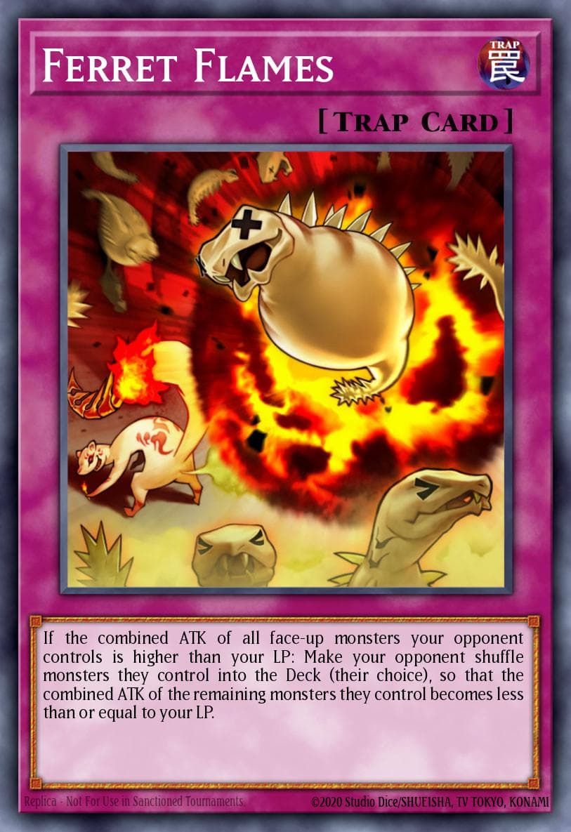 Ferret Flames Clash of Rebellions: Special Edition card
