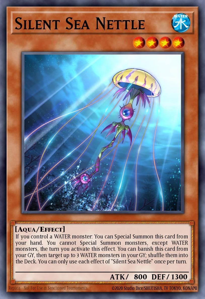 Silent Sea Nettle Brothers of Legend card