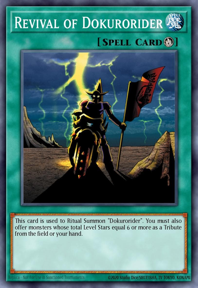 Revival of Dokurorider Speed Duel: Battle City Box card