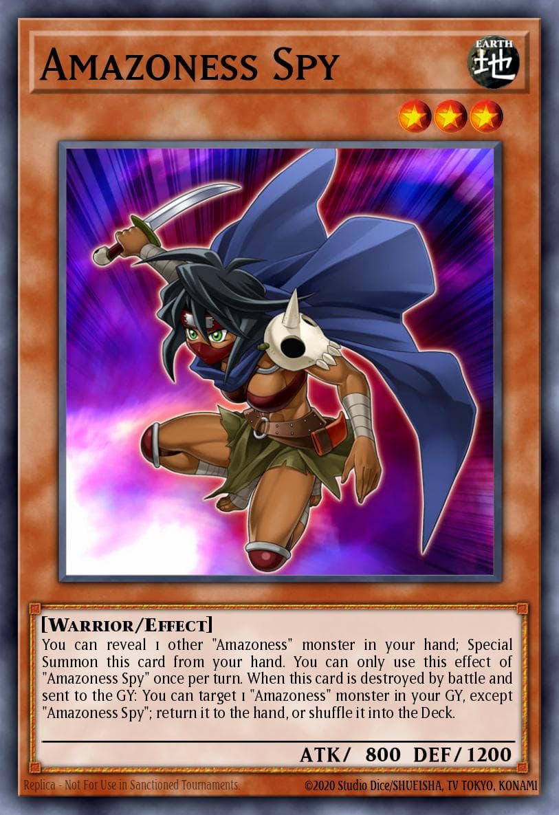 Amazoness Spy 2018 Mega-Tin Mega Pack card