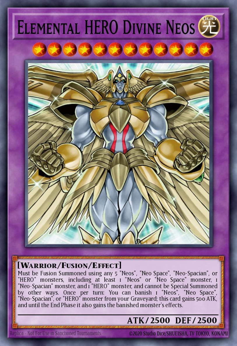 Elemental HERO Divine Neos Crossroads of Chaos: Special Edition card