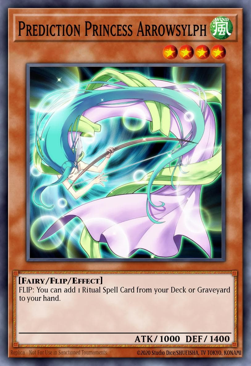 Prediction Princess Arrowsylph Dragons of Legend: The Complete Series card