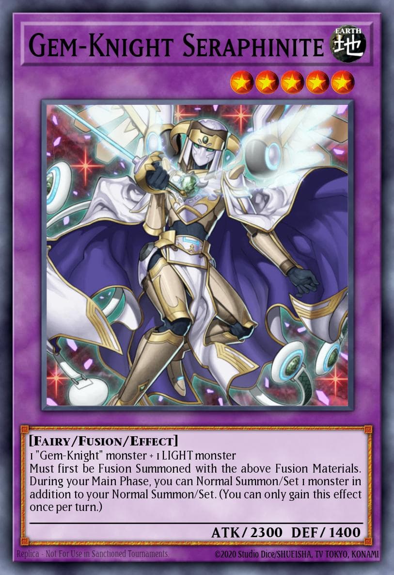 Gem-Knight Seraphinite OTS Tournament Pack 6 card