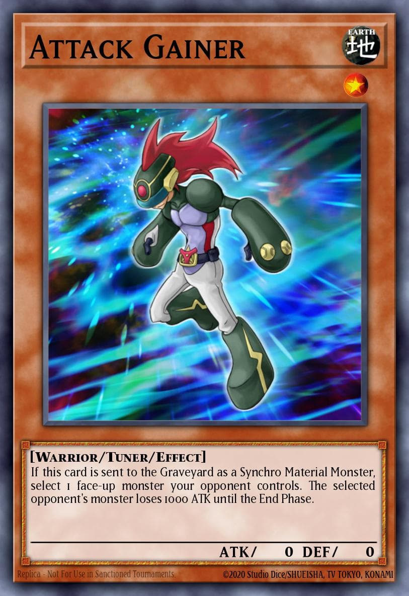 Attack Gainer Starstrike Blast Sneak Peek Participation Card card