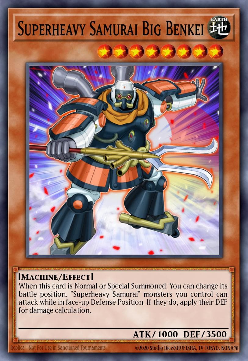 Superheavy Samurai Big Benkei 2015 Mega-Tin Mega Pack card
