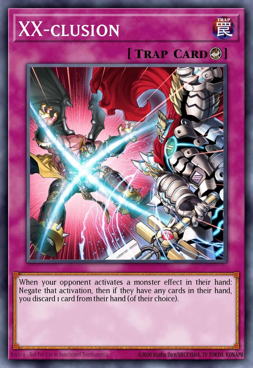 XX-clusion Dimension Force card
