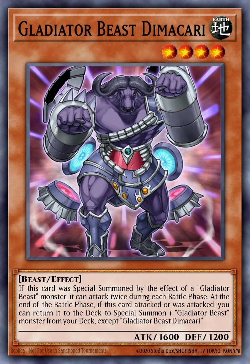 Gladiator Beast Dimacari Gladiator's Assault: Special Edition card